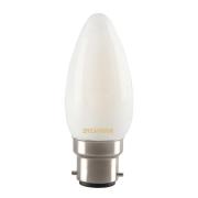 LED-kynttilälamppu B22 4,5 W 827 matta