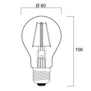 Sylvania ToLEDo Retro LED-lamppu E27 4.1W oranssi