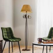 Quercia-maavalaisin, kangasvarjostin ja tammenlehdet