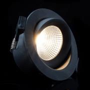 SLC One 360° LED uppoasennusvalo musta 2,700K