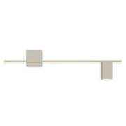 Vibia Structural 2610 LED-seinävalo vaaleanharmaa