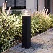 Lucande Keke jalustavalaisin, korkeus 50 cm, antrasiitti, alumiini