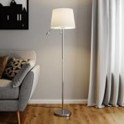 Lindby lattiavalaisin Benjiro, valkoinen, tekstiili, lukuvalo, 150 cm