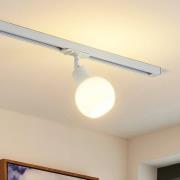 Lindby Linaro-kiskovalaisin, E14, valkoinen, Ø 10 cm, 1-vaiheinen