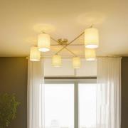 Lindby Pellinora kattovalaisin, nikkelin väri/valkoinen