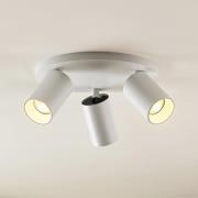 Arcchio-kohdevalaisimen Brinja, valkoinen, pyöreä, Ø 6 cm, 3-lamppuine...