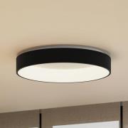 Arcchio LED-kattovalaisin Aleksi, Ø 60cm, musta, metalli, CCT