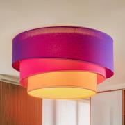 Euluna Trio Max peitto, Ø60cm, violetti/pinkki/oranssi