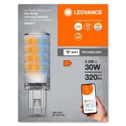 LEDVANCE SMART+ WiFi LED-lamppu G9, 3,5 W, CCT himmennettävä