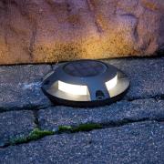Prios LED aurinko lattiavalaisin Selius, antrasiitti, IP67