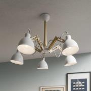 Kattovalaisin Skansen 5-lamppuinen säädettävä, valkoinen