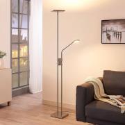 Lindby LED-lattiavalo Jonne, kulmikas, lukuvarsi, himmennettävä, 180 c...