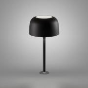 Bover LED upotettava pöytävalaisin Bol, mattamusta, korkeus 33 cm