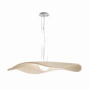 Bover LED-riippuvalaisin Mediterránia, valkoinen/kermanvärinen, Ø 105 ...