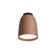 Bover LED ulkokattovalaisin Nut, terrakotta, alumiini/teräs