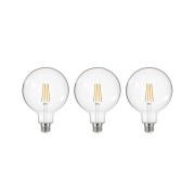 LED-lamppu hehkulamppu kirkas E27 G125 3,8W 2700K 806lm 3er