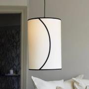 PR Home riippuvalaisin Ava, Ø 30 cm, luomupuuvillaa, kermanvärinen