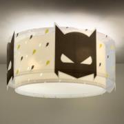 Dalber kattovalaisin Dark Hero, valkoinen/musta, Ø 33 cm