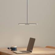 UMAGE LED-riippuvalaisin Omni, teräksenvärinen, 2-valo, 74 cm