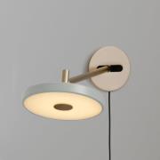 UMAGE LED-seinävalaisin Asteria Long, vaaleanvihreä, 42 cm, pistotulpp...