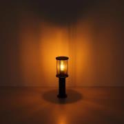 Pollarivalaisin Gracey, korkeus 45 cm, musta, ruostumaton teräs, IP54