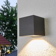 Lucande LED-ulkoseinävalaisin Merjem, 12 cm, alaspäin, IP54
