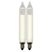 Vaihtolamppu E10 3W 34V, 2 kpl, 10cm, Ø 1.5cm