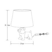 Pöytävalaisin Extravaganza Sir Winston kulta/musta