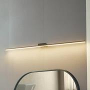 Lucande LED peilivalaisin Kivana, musta, metalli, 120cm IP44