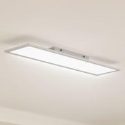 Lindby LED-paneeli Enhife, valkoinen, 80 x 20 cm, metallia, 4000 K