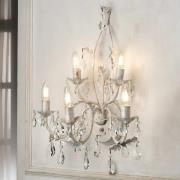 Kristalliseinävalaisin Teresa, norsunluu 5-lamppuinen