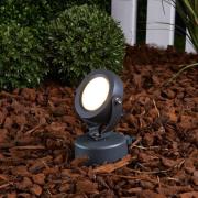 Lucande LED-ulkovalaisin Gavin, 33 cm, antrasiitti, alumiini, alumiini...