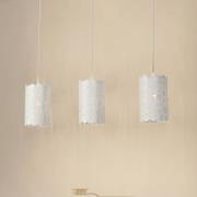 Lindby Riippuvalaisin Aralena, valkoinen, 3-valo, pituus 92 cm