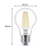 Philips-LED-lamppu E27 7W 850lm 4000K kirkas 2 kpl