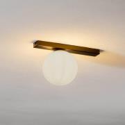 Kattovalaisin Fit, musta/opaali, 1-lamppuinen