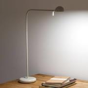 Vibia Pin 1655 LED-pöytälamppu, pituus 40 cm, kermanvärinen