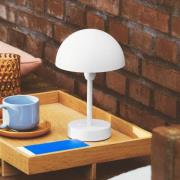 LED-akku-pöytävalaisin Ellen To-Go, valkoinen, alumiini