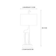 Extravaganza Miss Tall pöytävalaisin, matta kultainen