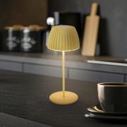 LED-pöytälamppu Brilo irrallinen Riffle, 20 cm, vihreä