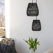 PR Home Saigon ulkovalaisin musta Ø18cm kaapeli 2.5m