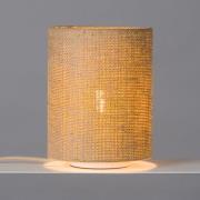 Pöytälamppu N°15 Perlbohne kahvisäkkivarjostimella