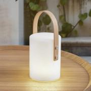 Lindby ladattava LED-ulkopöytävalaisin Juria, valkoinen, CCT, IP44