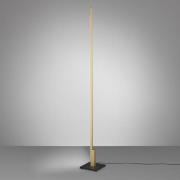 Quitani Talon LED-lattiavalaisin anodisoitu matta messinki