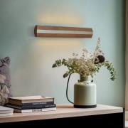 Quitani Elis LED-seinävalaisin, pähkinä/nikkeli