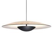 MARSET Ginger LED-riippuvalaisin Triac Ø42cm tammi/valkoinen