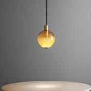 OLEV LED-riippuvalaisin BEAM STICK NUANCE, keltainen, Ø 20 cm, 927