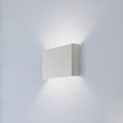 Seinävalaisin Haga, vaaleanharmaa, metalli, 25 cm leveä, G9