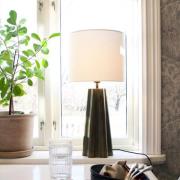 PR Home pöytälamppu Aira, korkeus 65 cm, messinkivärinen/valkoinen