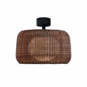 Bover LED-kattovalaisin Fora, grafiitinruskea/ruskea, Ø 50 cm