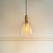 Dyberg Larsen riippuvalo Bistro, Ø 25 cm, läpinäkyvä, lasi